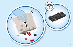 LEGO 43212 instructions page 5 – build guide