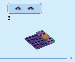 LEGO 43214 instructions page 11 – build guide