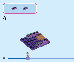 LEGO 43214 instructions page 12 – build guide