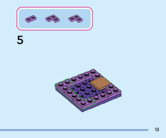 LEGO 43214 instructions page 13 – build guide