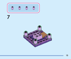 LEGO 43214 instructions page 15 – build guide
