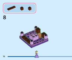 LEGO 43214 instructions page 16 – build guide