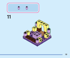 LEGO 43214 instructions page 19 – build guide