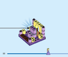 LEGO 43214 instructions page 22 – build guide
