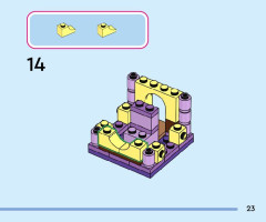 LEGO 43214 instructions page 23 – build guide