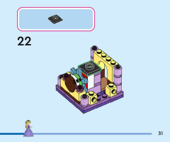 LEGO 43214 instructions page 31 – build guide