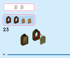 LEGO 43214 instructions page 32 – build guide