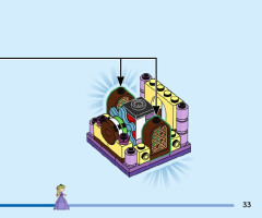 LEGO 43214 instructions page 33 – build guide
