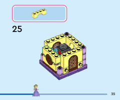 LEGO 43214 instructions page 35 – build guide