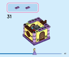 LEGO 43214 instructions page 41 – build guide