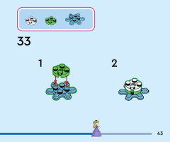 LEGO 43214 instructions page 43 – build guide