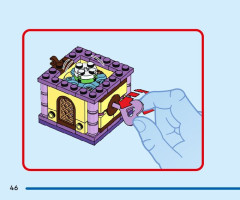 LEGO 43214 instructions page 46 – build guide