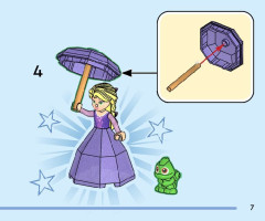 LEGO 43214 instructions page 7 – build guide