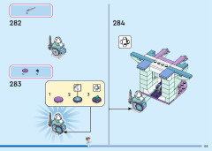 LEGO 43215 instructions page 105 – build guide