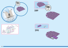 LEGO 43215 instructions page 110 – build guide
