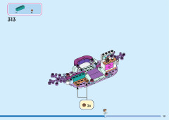 LEGO 43215 instructions page 121 – build guide