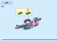 LEGO 43215 instructions page 122 – build guide