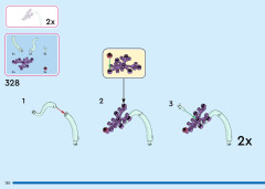 LEGO 43215 instructions page 130 – build guide