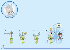 LEGO 43215 instructions page 4 – build guide