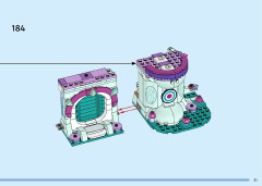 LEGO 43215 instructions page 51 – build guide