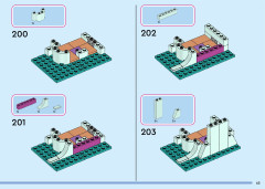 LEGO 43215 instructions page 65 – build guide