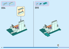 LEGO 43215 instructions page 66 – build guide