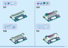 LEGO 43215 instructions page 7 – build guide