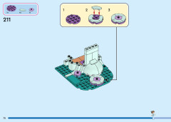 LEGO 43215 instructions page 70 – build guide