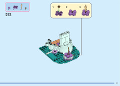 LEGO 43215 instructions page 71 – build guide