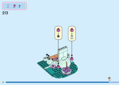 LEGO 43215 instructions page 72 – build guide