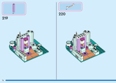 LEGO 43215 instructions page 76 – build guide