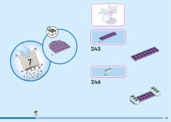 LEGO 43215 instructions page 89 – build guide