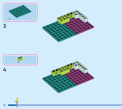 LEGO 43215 instructions page 10 – build guide