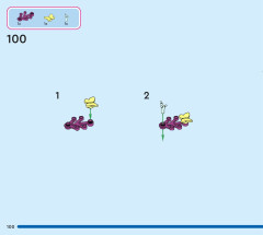 LEGO 43215 instructions page 100 – build guide