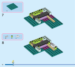 LEGO 43215 instructions page 12 – build guide