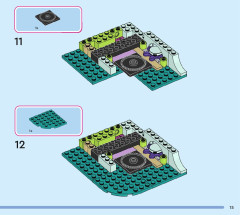 LEGO 43215 instructions page 15 – build guide
