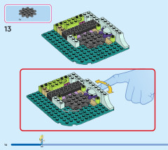 LEGO 43215 instructions page 16 – build guide