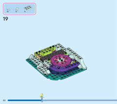 LEGO 43215 instructions page 22 – build guide