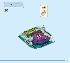 LEGO 43215 instructions page 23 – build guide