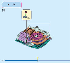 LEGO 43215 instructions page 32 – build guide