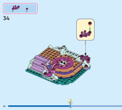 LEGO 43215 instructions page 34 – build guide