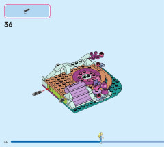 LEGO 43215 instructions page 36 – build guide