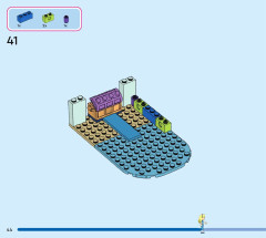 LEGO 43215 instructions page 44 – build guide
