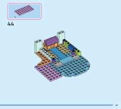 LEGO 43215 instructions page 47 – build guide