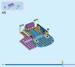 LEGO 43215 instructions page 48 – build guide