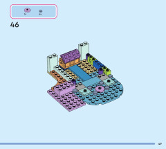 LEGO 43215 instructions page 49 – build guide