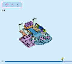 LEGO 43215 instructions page 50 – build guide