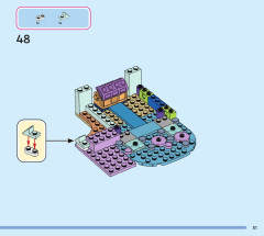 LEGO 43215 instructions page 51 – build guide