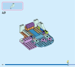 LEGO 43215 instructions page 52 – build guide