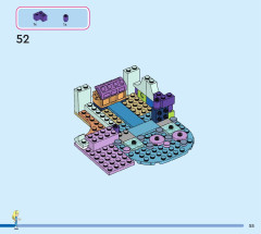 LEGO 43215 instructions page 55 – build guide